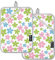 Topflappen für die Küche, hitzebeständig, grün-rosa und blaue Blumen, Topflappen mit Tasche, Hot Pan Halter, Ofenhandschuhe, 2 Stück