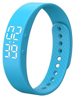 Fitnessuhr Damen Schrittzähler ohne App und Handy Fitness Tracker Herren Mädchen Junge Kinder Fitness Armband Schlaftracker Fitnessarmband Uhr Digital Armbanduhr Laufuhr Kalorien Distanz Sport Wecker