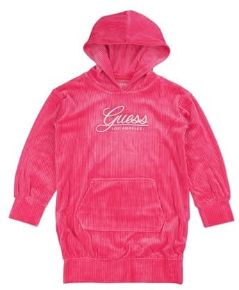 GUESS Vestito per Bambine e Ragazze Fucsia 4 Anni (104cm)