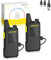 JUCJET Das aktualisierte T20D Walkie Talkie 16 Kanäle in beiden Richtungen, PMR446 Funkgeräte Set mit Geräuschunterdrückung, Frequenzkopie, Handfunkgerät für Restaurant, Sicherheit (2 Stück)