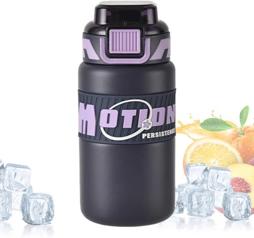 Generico Coupe d'eau en fuite | Large Capacity Leak Preuve Water Cup Water Bottles | Handle Drink Bottle with Straw Lid Travel Mug for Outdoor