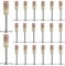 300 Pieces 42 mm Nails for Nail Gun, Nail Gun for Steel & Concrete, Nail Gun, Nails for Concrete Walls, Roofing Felt Nails, Nail Gun Compressed Air, for Concrete Ceiling Cable Ducts, Fixed Slotted