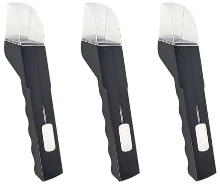 3 Stück Insektenfänger Lebend,Insektenfänger, Spinnenfänger, Insektenfalle, Insektensauger Kinder für Insekten Schwarz Für Zuhause & Garten, Leicht zu Fangen von Schmetterlingen, Käfern, Spinnen, etc