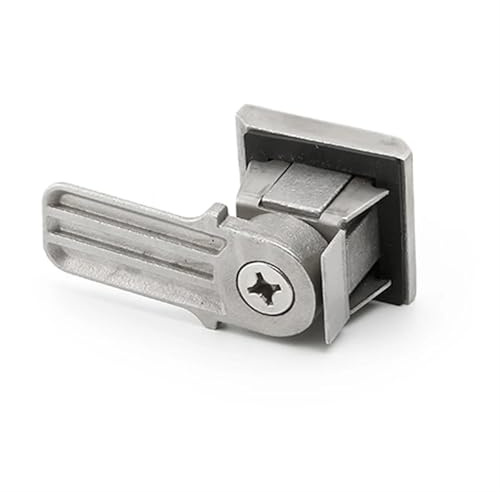 Stainless Steel MS813 Compression Type 7035 Cabinet Lock Box Marine Slotted Square Head Turnbuckle 1Pcs(MS813 no Key)