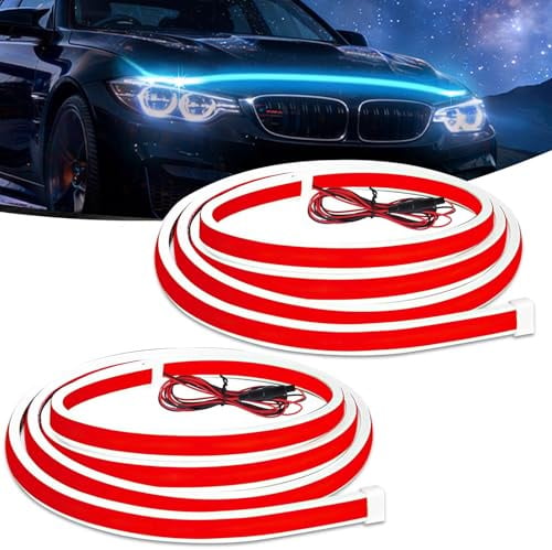 QLOUNI 2PCS Universal Vehicle Exterior Decoration(180cm)