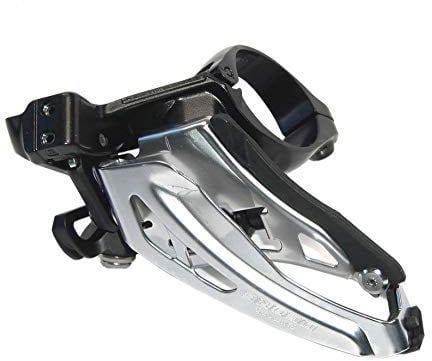 Shimano Deore MTB FD-M6020 Front Derailleur 2x10-speed side swing clamp deep black/silver 2018 Mountain Bike Front derailleur