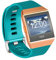 Fotover Ersatzarmband Kompatibel mit Ionic,Einstellbar Atmungsaktiv Weiches TPU-Uhrenarmband Ersatzband for Ionic Fitness Smartwatch mit Ionic Schutzfolie,Teal(L)