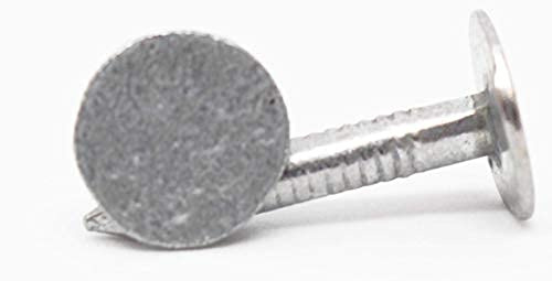 Galvanised Extra Large Head (ELH) Felt Nails 25mm x 3.00mm Pre-Packed Trays 250g