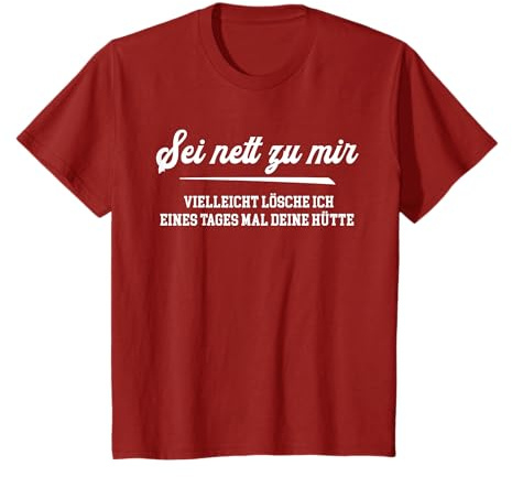 Freiwillige Feuerwehr Mann Feuerwehrfrauen Jugendfeuerwehr T-Shirt