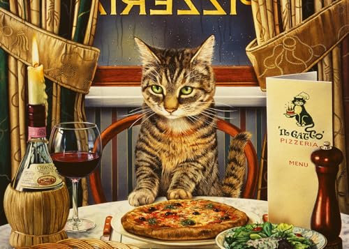 Ravensburger 2D DuÄšzy Format Kolacja w pojedynkĂ 300 EL. [Puzzle]