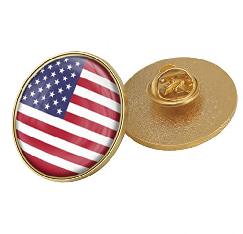 Wappen American Flag Runcel Pin Vereinigte Staaten Von Usa Land Emaille National Emblem Brosche Abzeichen