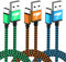 Aioneus USB C Charger Cable 3m 3Pack, Extra Long Type C Cable Braided 3A Fast Charging Lead for Samsung Galaxy S22 S21 S20 S10 S9 A21s A12 A13 A22 A32 A41 A51 A50, Huawei, Sony Oppo, Google Pixel