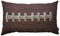 TKS MITLAN American Football Wurfkissenbezug Kissenbezug Schnürsenkel Detail Closeup Ball Dekorative Wurfkissenbezug Leinen Kissenbezug für Sofa Couch