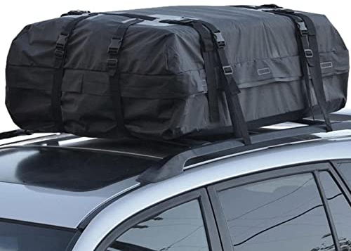 425 Liter Dachboxen für Auto, Dachbox Auto Wasserdicht, Gepäcktasche für autodach, Autodach Organizer, Faltbare dachbox Auto, Dachgepäckträger Tasche, Aufbewahrungsbox für Reisen Gepäcktransport Auto