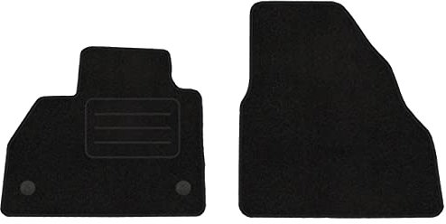 Vorne Velour Fußmatten Satz für Renault Kangoo II (2008-2021) - 2-teilig - Passgenau