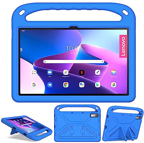 GOZOPO for Lenovo Tab P11 2nd Gen Case, Light Weight ShockProof Kids Friendly Case Cover for Lenovo P11 2nd Gen 11.5 Inch Tablet 2022 Model (TB350FU/350XC), Blue