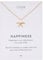 LUUK LIFESTYLE Necklace with starfish I sea star pendant, water resistant, for everyday life or vacation, lucky charm, boho design, rosé