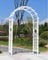 Gartengitter für den Außenbereich, Bogen, Pergola, Gartenlaube aus Holz für Kletterpflanzen, Rosenreben, Laube, Gitter, Laube, Torbogen für Rasen, Pool, Hinterhof, Terrasse, Terrasse, Außend