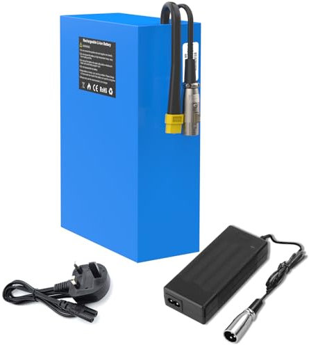 Yasco (2-3 Days Delivery) 72V 20Ah Electric Bike Battery with 60A BMS Protection, Suit for 250W-3360W Motor, Ebike Lithium Battery with Charger