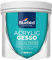 BLUEBIRD Heavy Gesso Primer for Acrylic Painting, 28.2 Oz / 513ML Full Tub, Gesso Surface Prep Medium For Acrylic Paint and Oil Paint (White)