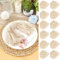 LALAGO 30 STK. Gaze Käsetuch Servietten 50cm, Mullservietten Waschmaschinenfest, Dekorative Stoffservietten Wiederverwendbares Beige für Partys, Hochzeiten, Empfänge, Brautpartys, Tischdekorationen