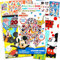 Disney Set di adesivi di Topolino, set di adesivi con oltre 1000 adesivi con Topolino e Minnie, Paperino e Pippo e altri