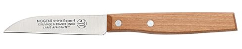 Couteau d'Office 8 cm Affidenté® Bois - Compact & Maniable - 02120K