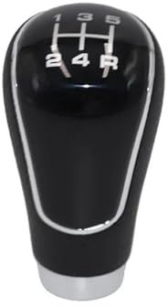 Pomo Palanca para Nissan para Pathfinder Terrano para D22 Pickup para NV200 Sunny para Almera N16 MT Perilla De Cambio De Marchas Manual para Automóvil Palanca Velocidad Coche(5 Speed Black)