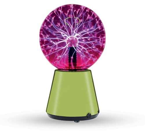 RED5 USB Powered Sound Reactive Plasma Ball with RGB LED Colour Changing Base
