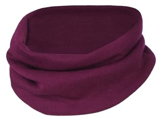 Engel Natur Kinder Loop-Schal aus Wolle-Seide, Orchidee, OneSize