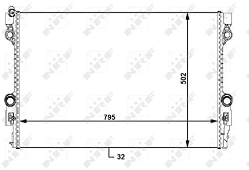 NRF 59172 Kühlmittel des Motor