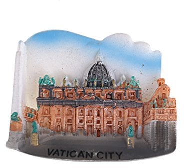 Hongma Fridge Magnet Vatican Fridge Magnet Refrigerator Magnets Stickers Tourist Travel Souvenir Fridge Craft