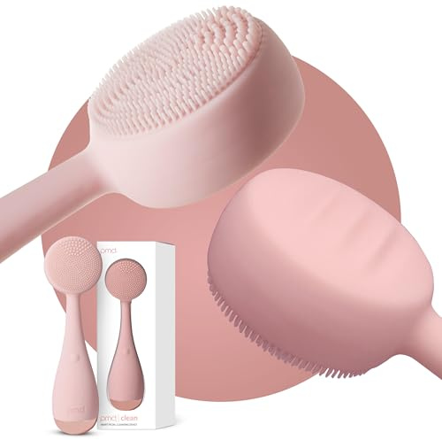 Proposed Value: PMD Beauty Clean, Acne, and Redvolution - Electric Facial Cleansing Brush, Smart Facial Device with Silicone Brush & Anti-Aging Massager, Red and Blue LED Light