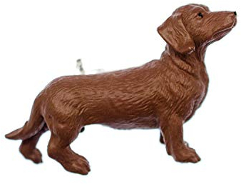 Miniblings Teckel Teckel Broche Teckel Chien pour Animaux en Caoutchouc - Bijoux Fashion Main I Pin Button Pins