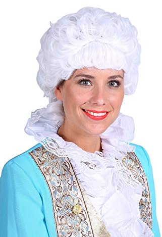 Das Kostümland Barock Perücke Marie Antoinette für Damen - Weiß