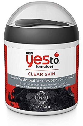 Masque en poudre détoxifiant à la Tomate et Charbon
