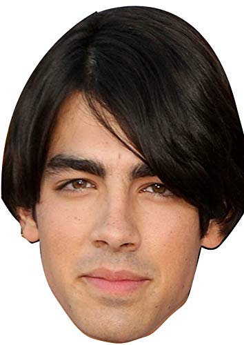 FoxyPrinting Joe Jonas Kids Party Face Fancy Dress Tv Celebrity Cardboard Party Face Mask Fancy Dress