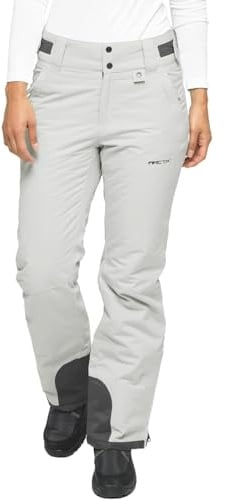 Arctix Women's Insulated Snow Pants, Quiet Grey, Small/31 Inseam