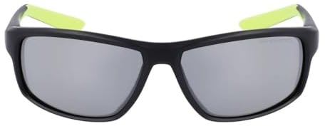 Nike Unisex Rabid 22 Dv2371 Sunglasses, 011 Black Silver Flash, 62