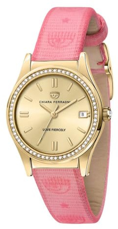 Chiara Ferragni Womens Frst Loe 32m Analogue Quartz Watch