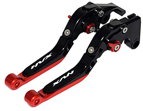 AHGNI Motorrad Bremshebel Für Yamaha NVX155 AEROX 155 Motorradzubehör CNC Aluminium Einstellbar Faltbare Ausziehbare Roller Bremse Kupplungshebel Motorrad Kupplung (Color : C)