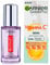 Garnier Skinactive Serum für das Gesicht, Konzentrat mit Vitamin C, aufhellend und gegen Flecken, 30 ml + Revitalift Filler Anti-Falten-Serum für die Augen mit Hyaluronsäure und Koffein, 20 ml