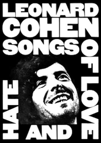 Leonard Cohen – Poster – Songs of Love and Hate – 59 x 84 cm – Poster