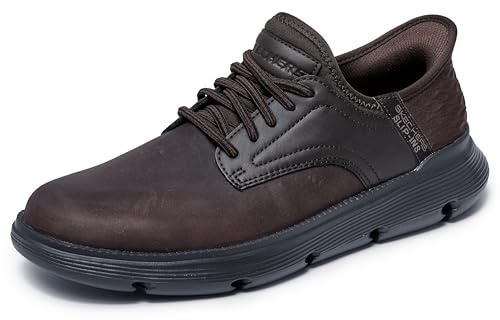 Skechers Garza – Gervin, lässige Herren-Schlupfschuhe | Lässig, Slip-Ins, luftgekühlter Memory-Schaum, Goga-Mattenbogen, klassische Passform