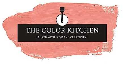 THE COLOR KITCHEN kräftige Wandfarbe - Malerfarbe für farbenfrohe Räume - matte Innenfarbe in Pink - 5l Deckfarbe in TCK7004