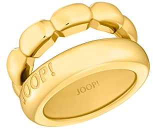 JOOP! Ring Edelstahl Damen Ringe, Gold, Kommt in Schmuck Geschenk Box