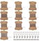 PandaHall 10 Rolls Stainless Steel Necklace Chains with Jump Rings Clasps for Jewelry Making