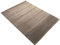 Taup Grau Teppich 100% Wolle 250x300 cm Handgewebt einfarbig gefärbt Uni AN2