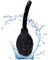 xocome Kit per clistere in silicone da 310 ml, riutilizzabile, sollievo per la stitichezza, per uomini e donne, nero