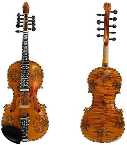 Geige Deluxe Fancy Fiddle 4/4 Violine (4 * 5 Saiten) von Profession Concert